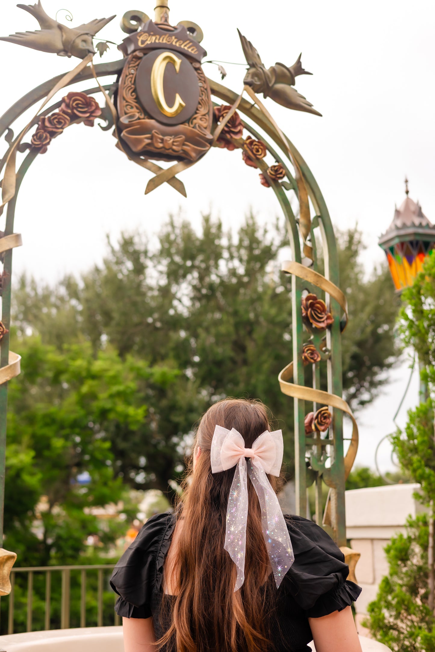 Pixie Dust Tulle Hair Bow