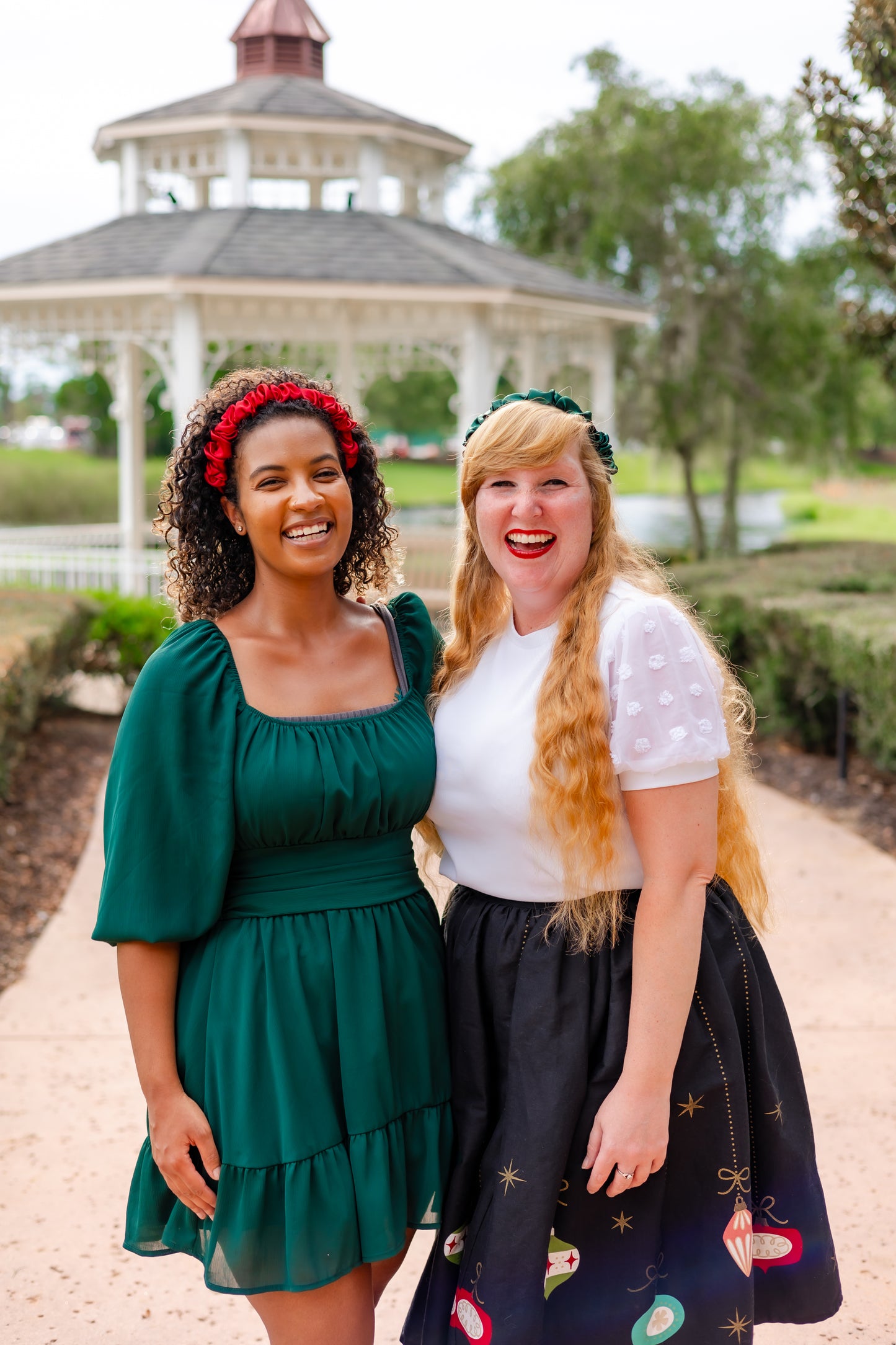 Seasonal Satin Scrunchie Headbands