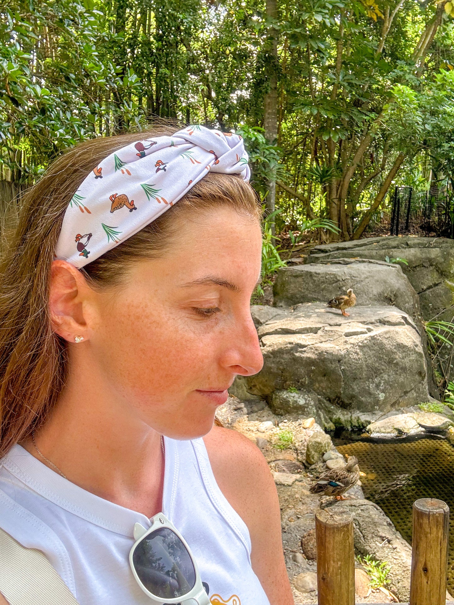 Duck Days Top Knot Headband