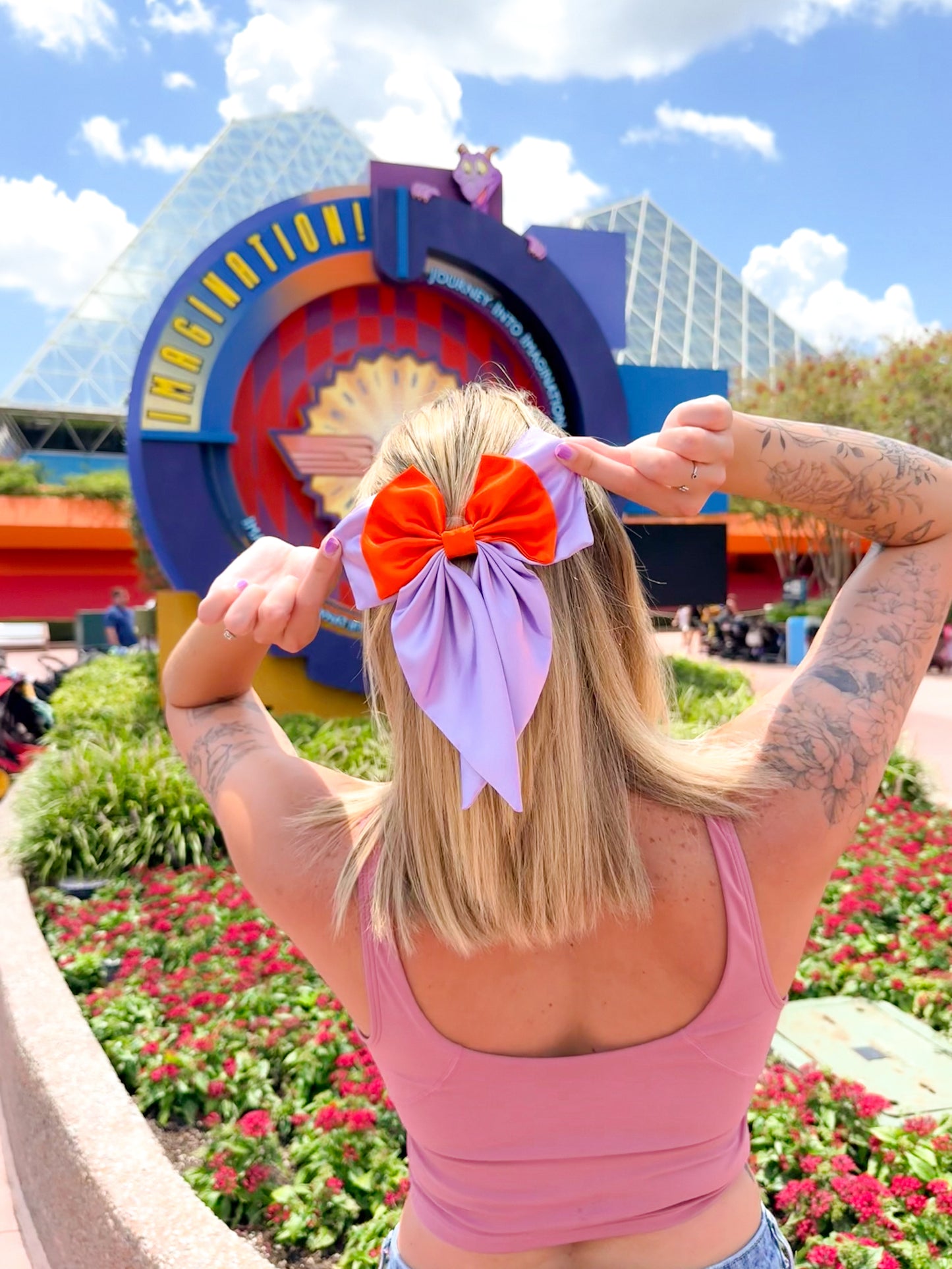 Purple Dragon Eloise Bow