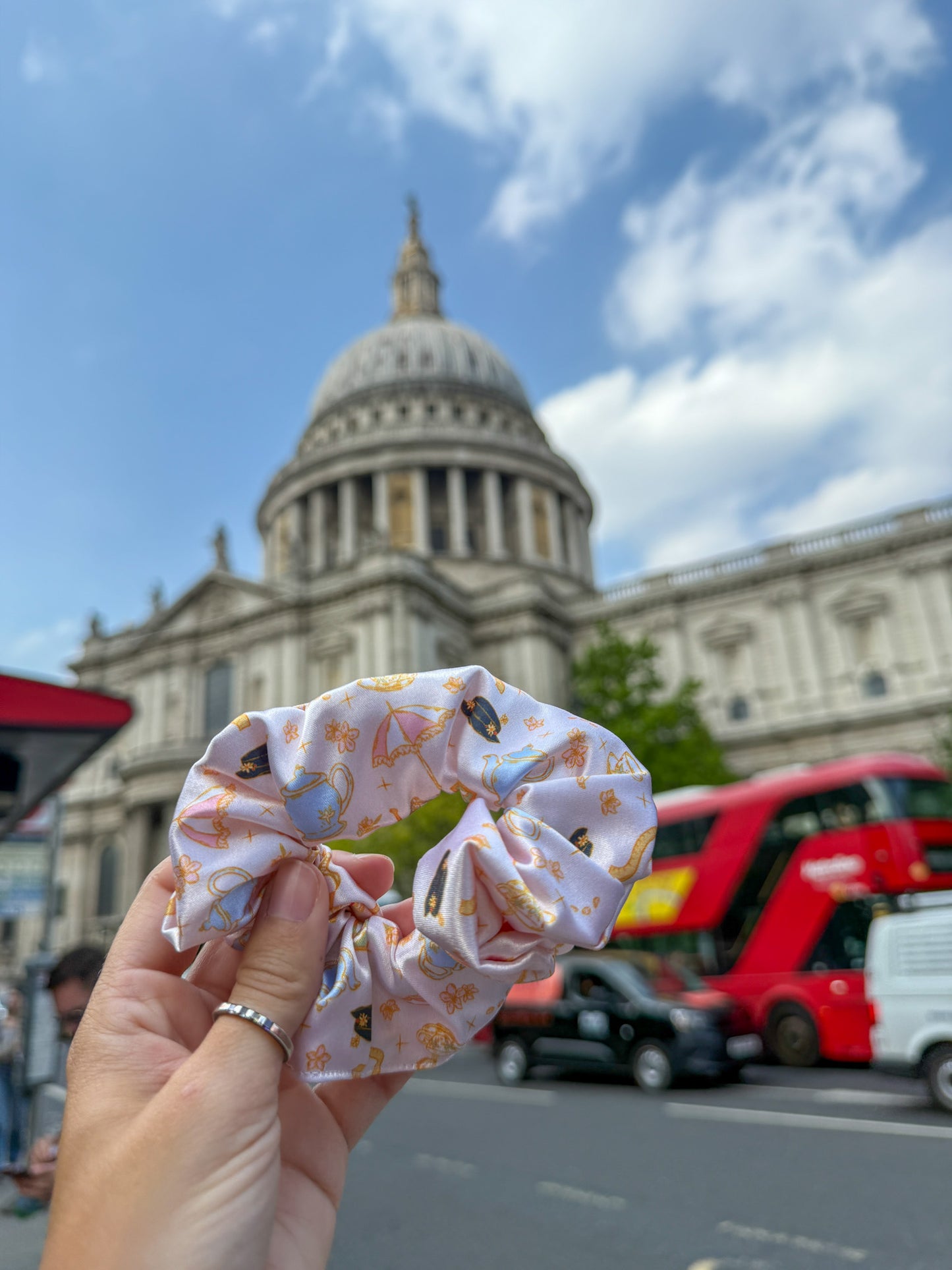 Satin The Perfect Nanny Scrunchie