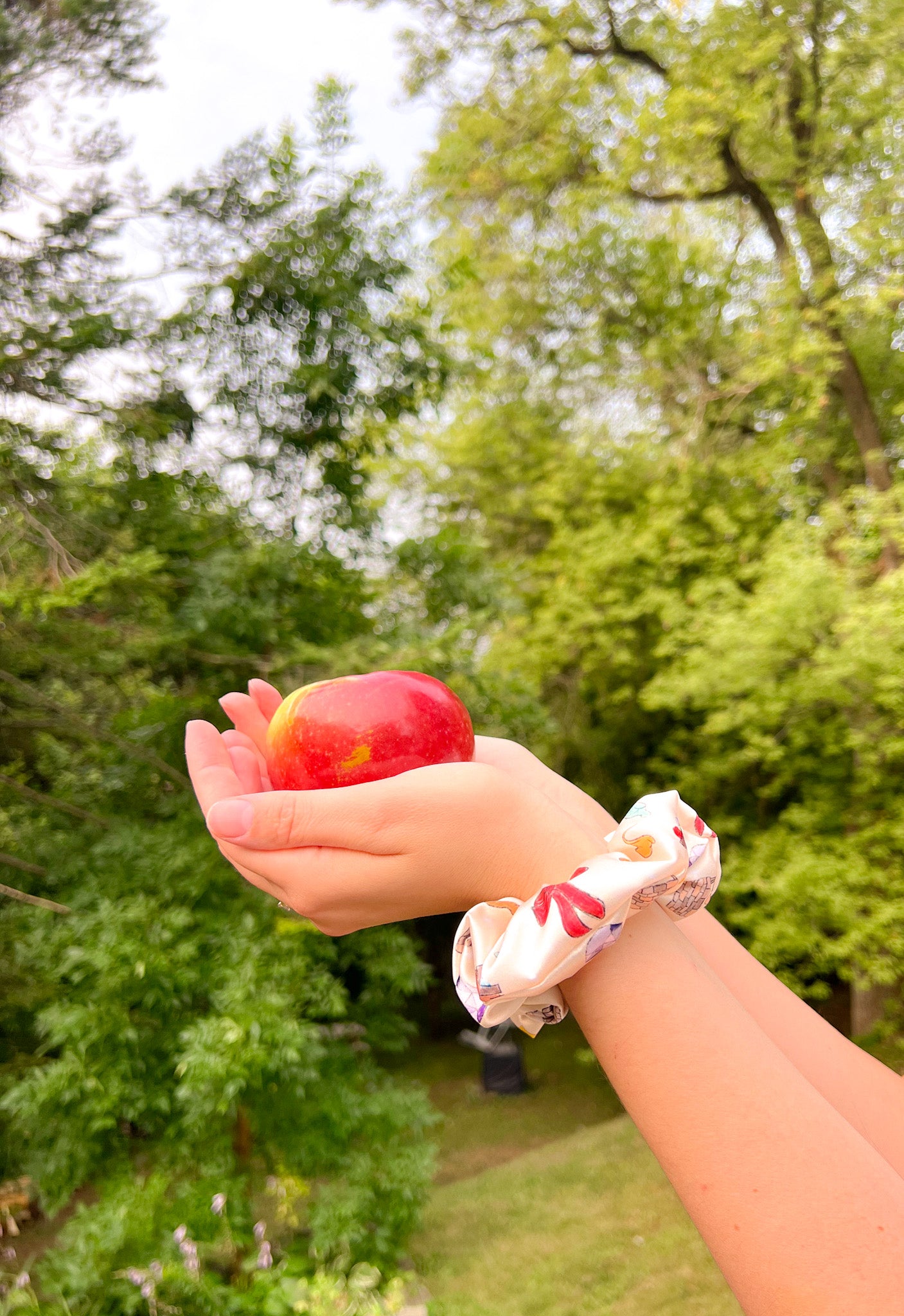 Satin Fairest One Scrunchie