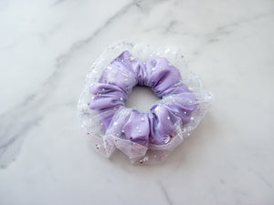 Silver Pixie Dust Scrunchie