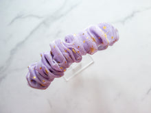 Load image into Gallery viewer, Gold Pixie Dust Scrunchie Headband
