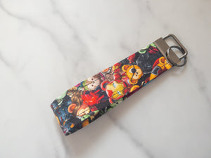 Heroes Collection Wristlet Key Fobs