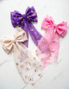 Lanterns Tulle Hair Bow