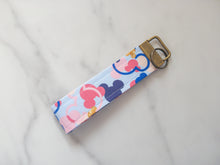 Load image into Gallery viewer, Make It Pink Make It Blue Collection Wristlet Key Fobs
