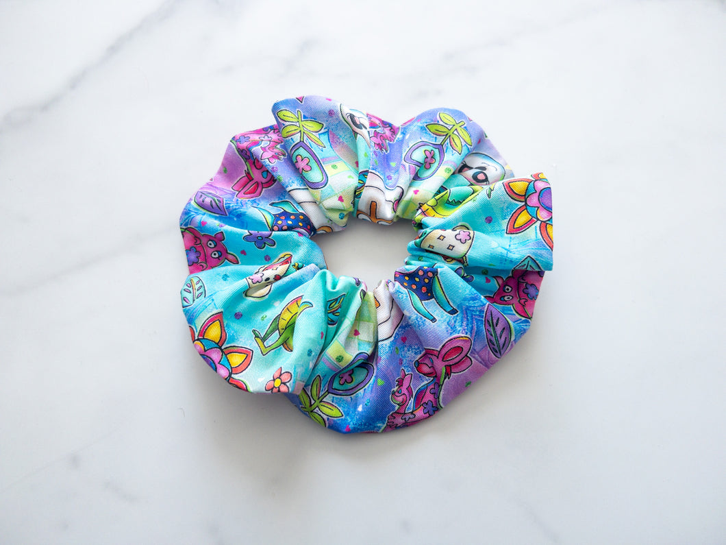 Large One Moon Scrunchie